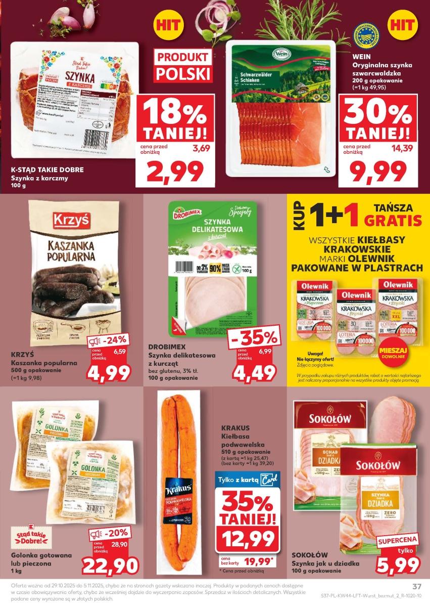 Gazetka promocyjna Kaufland do 05/11/2025 str.37