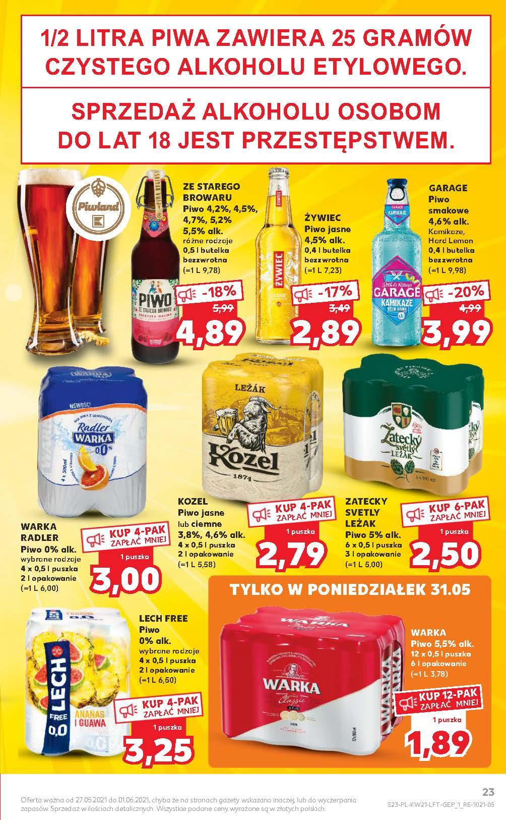 Gazetka promocyjna Kaufland do 01/06/2021 str.23