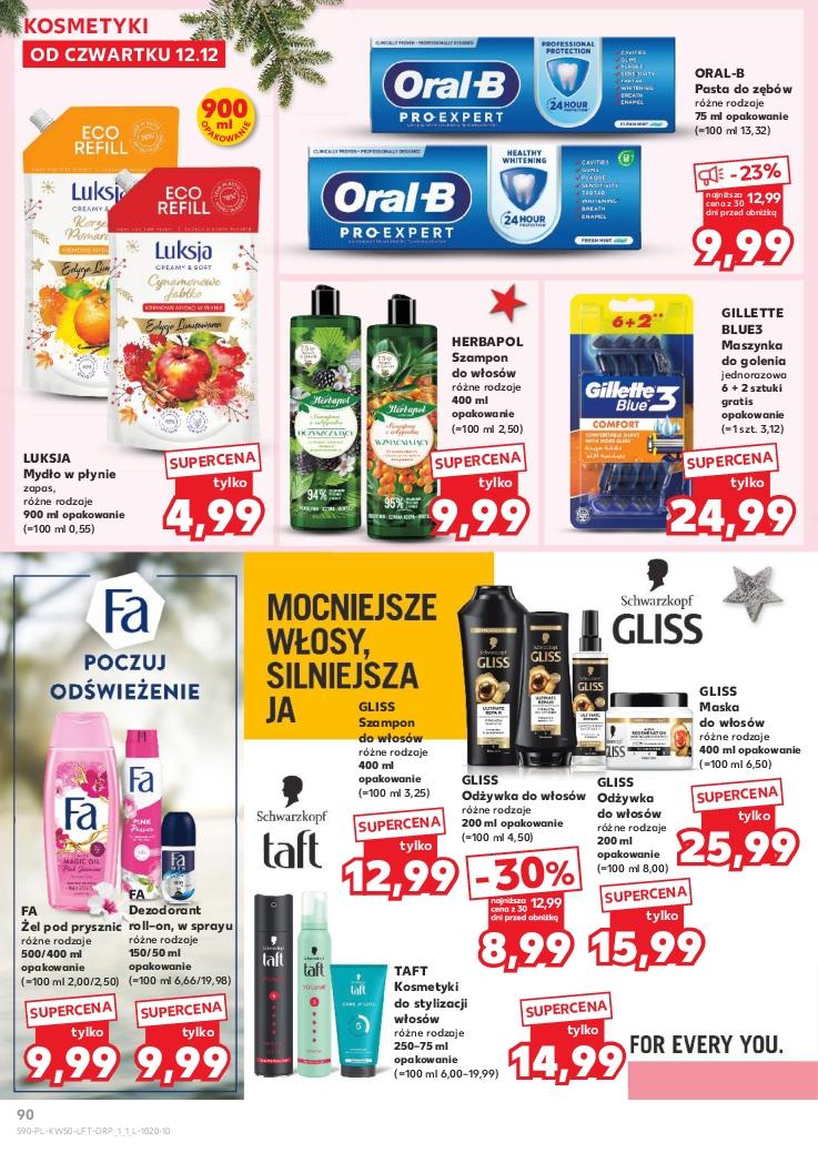 Gazetka promocyjna Kaufland do 18/12/2024 str.90