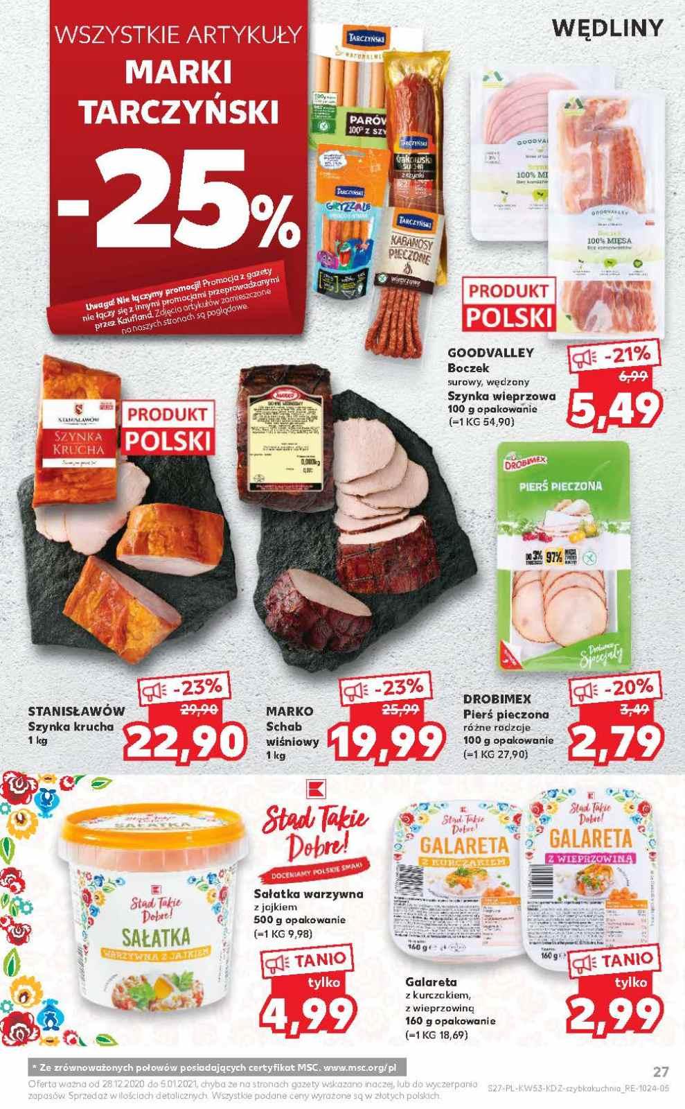 Gazetka promocyjna Kaufland do 05/01/2021 str.27