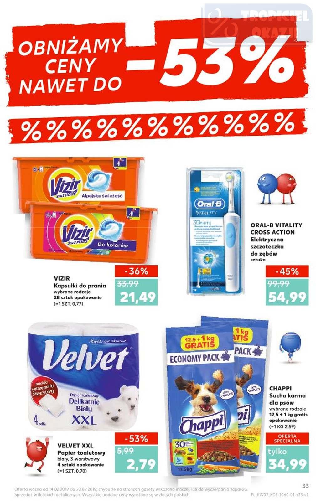 Gazetka promocyjna Kaufland do 20/02/2019 str.33