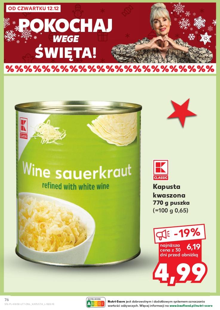 Gazetka promocyjna Kaufland do 18/12/2024 str.76