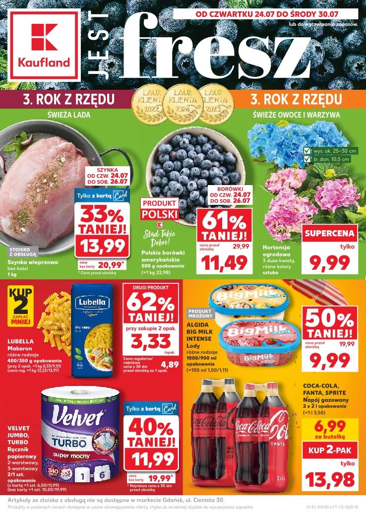 Gazetka promocyjna Kaufland do 30/07/2025 str.1