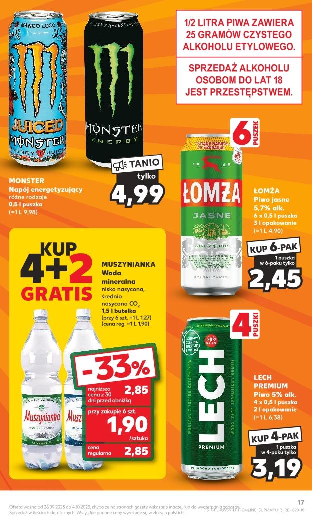 Gazetka promocyjna Kaufland do 04/10/2023 str.17