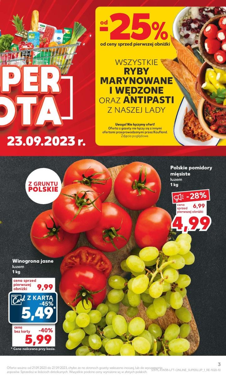 Gazetka promocyjna Kaufland do 27/09/2023 str.3