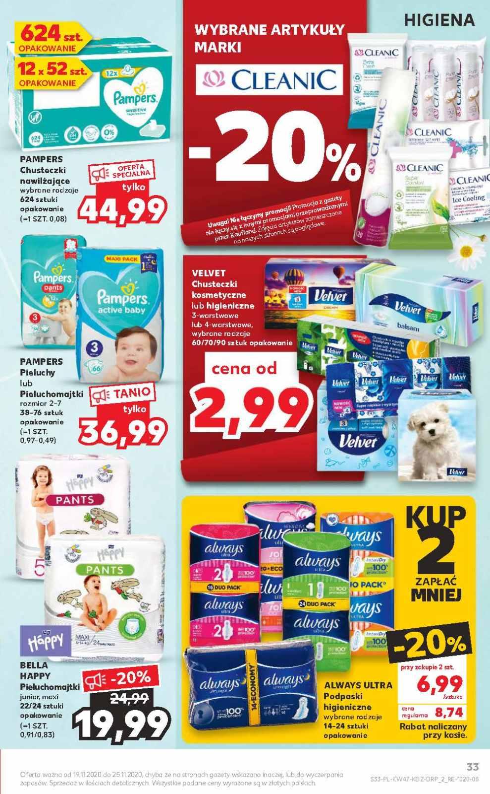 Gazetka promocyjna Kaufland do 25/11/2020 str.33