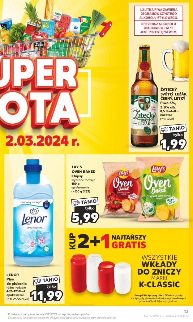 Gazetka promocyjna Kaufland do 06/03/2024 str.13