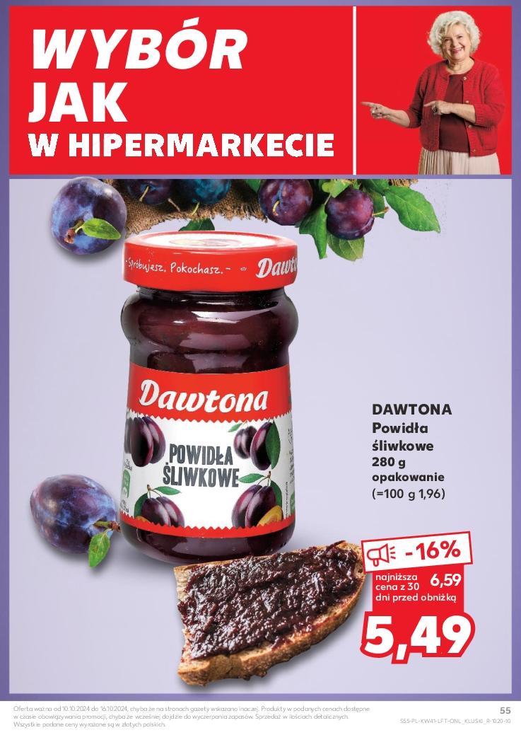 Gazetka promocyjna Kaufland do 16/10/2024 str.55