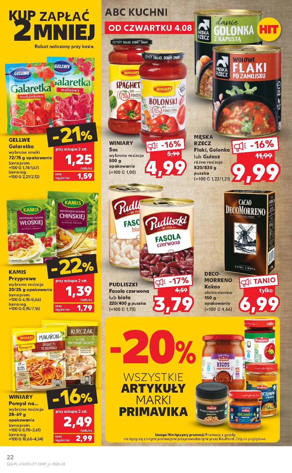 Gazetka promocyjna Kaufland do 10/08/2022 str.22