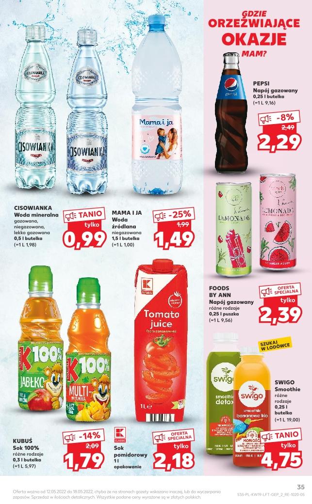 Gazetka promocyjna Kaufland do 18/05/2022 str.35