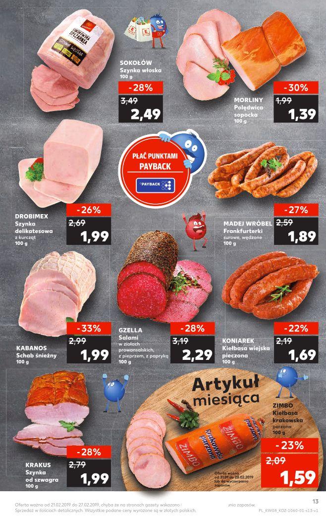 Gazetka promocyjna Kaufland do 27/02/2019 str.13