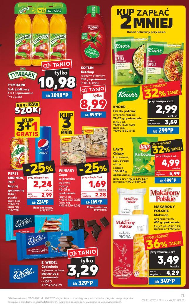 Gazetka promocyjna Kaufland do 01/03/2023 str.17