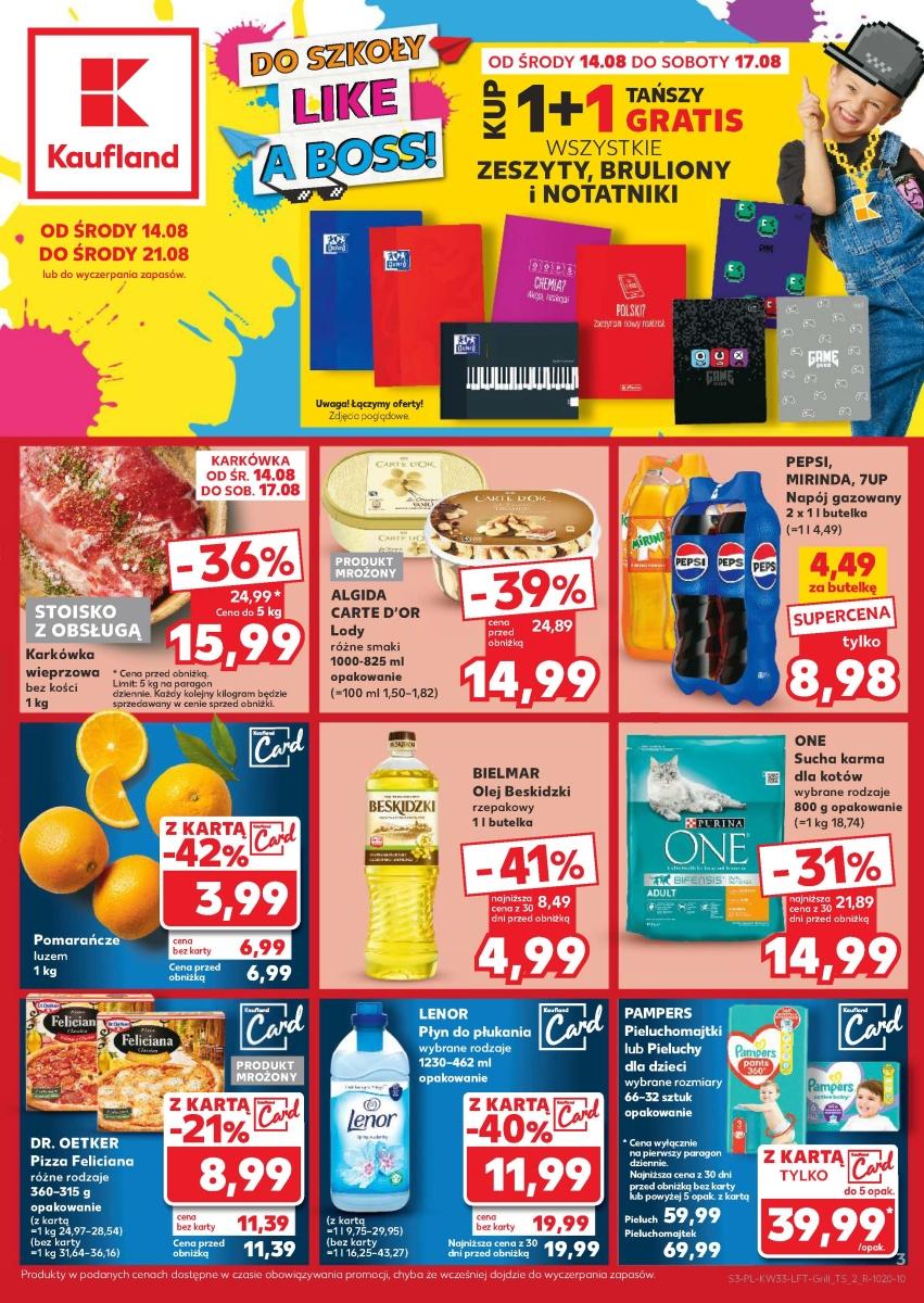 Gazetka promocyjna Kaufland do 21/08/2024 str.3