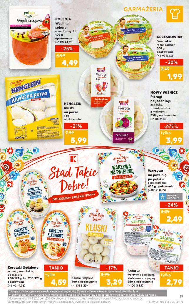 Gazetka promocyjna Kaufland do 11/03/2020 str.19