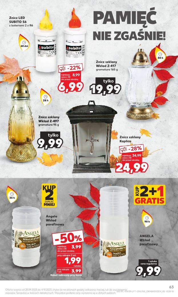 Gazetka promocyjna Kaufland do 04/10/2023 str.63