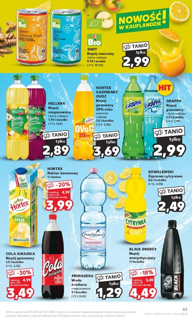 Gazetka promocyjna Kaufland do 12/07/2023 str.43