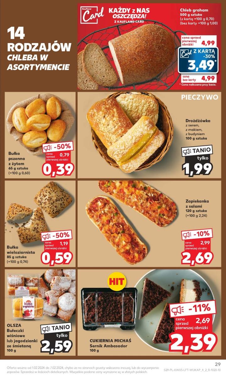 Gazetka promocyjna Kaufland do 07/02/2024 str.29