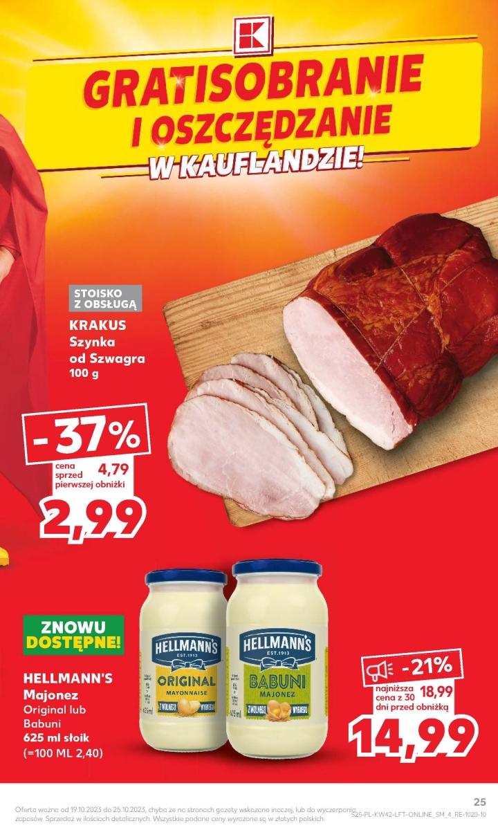 Gazetka promocyjna Kaufland do 25/10/2023 str.25