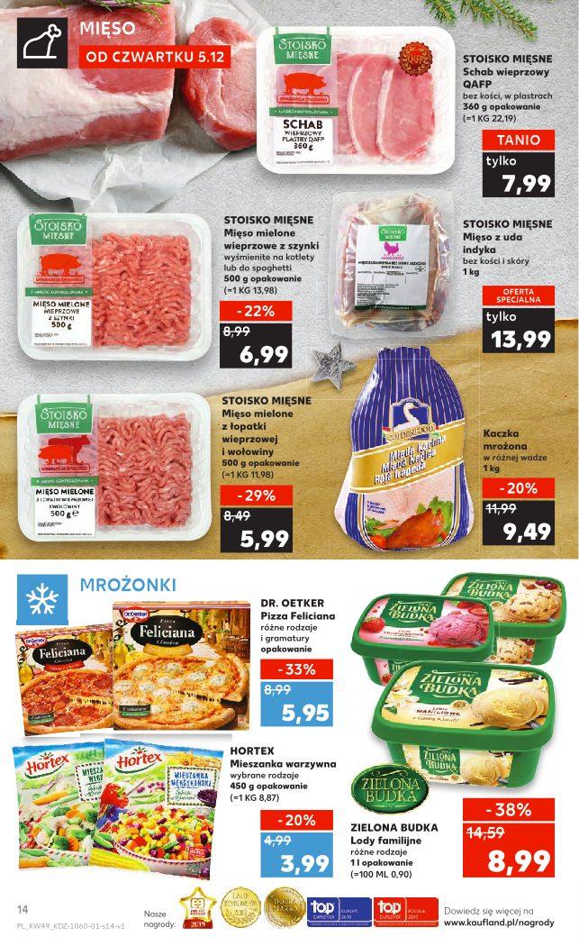 Gazetka promocyjna Kaufland do 11/12/2019 str.14