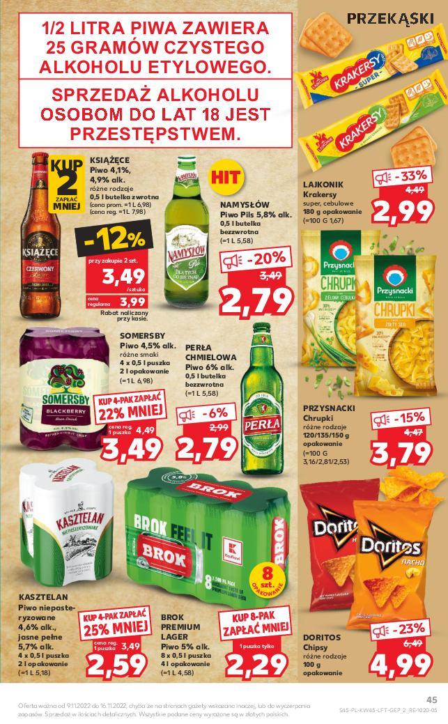 Gazetka promocyjna Kaufland do 16/11/2022 str.45