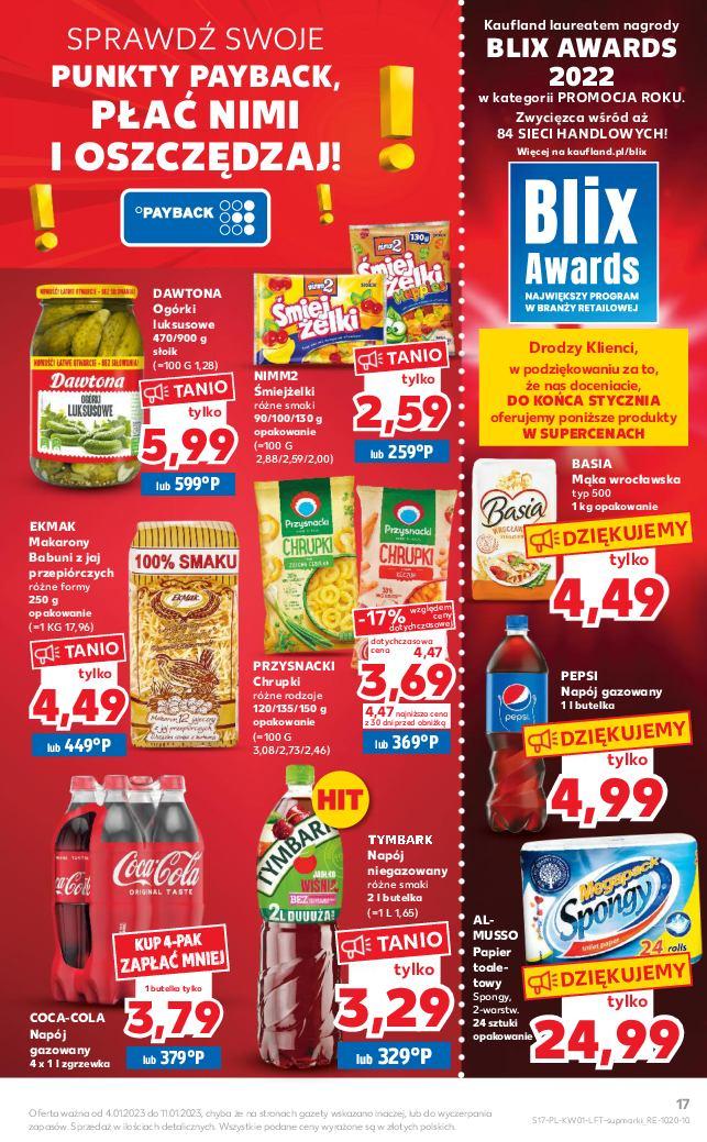 Gazetka promocyjna Kaufland do 11/01/2023 str.17