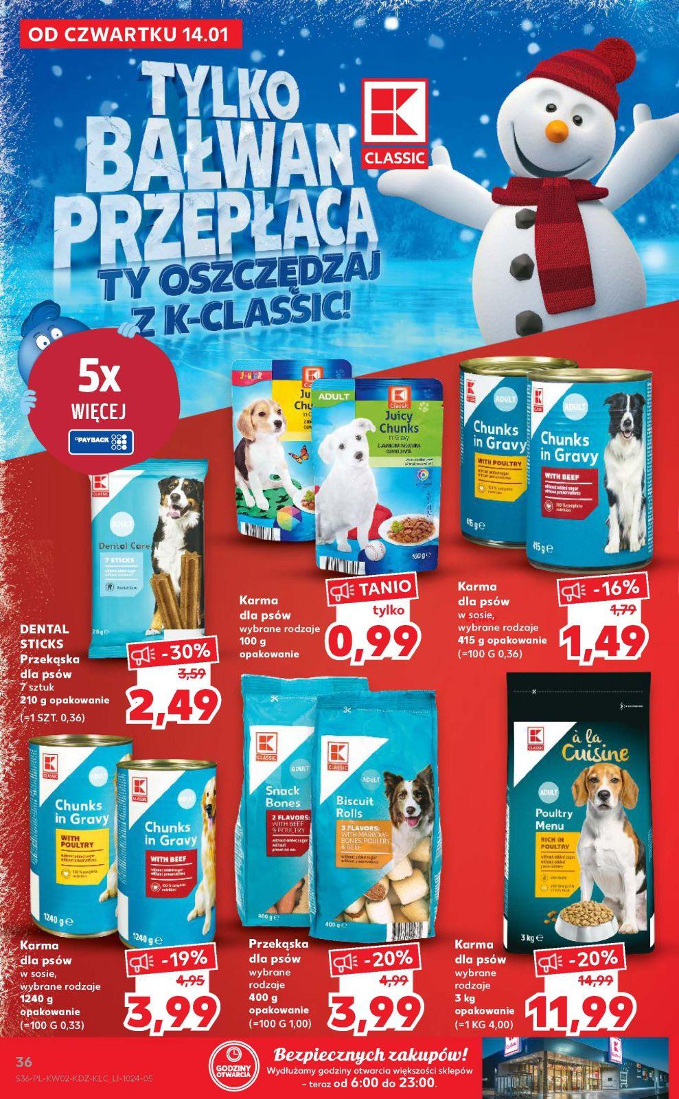 Gazetka promocyjna Kaufland do 20/01/2021 str.36