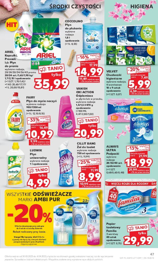 Gazetka promocyjna Kaufland do 04/04/2023 str.47