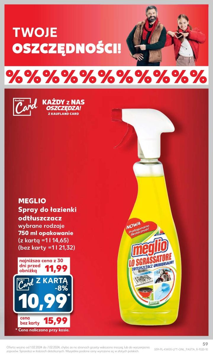 Gazetka promocyjna Kaufland do 07/02/2024 str.59