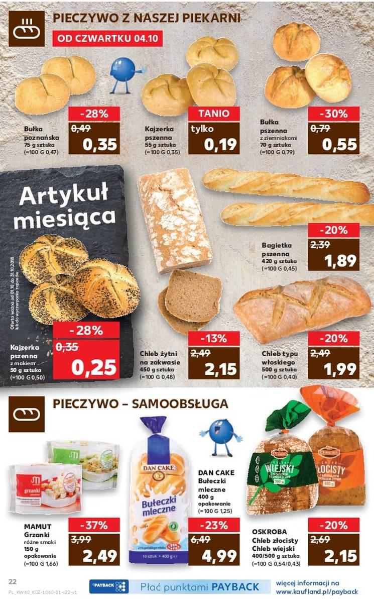 Gazetka promocyjna Kaufland do 10/10/2018 str.22