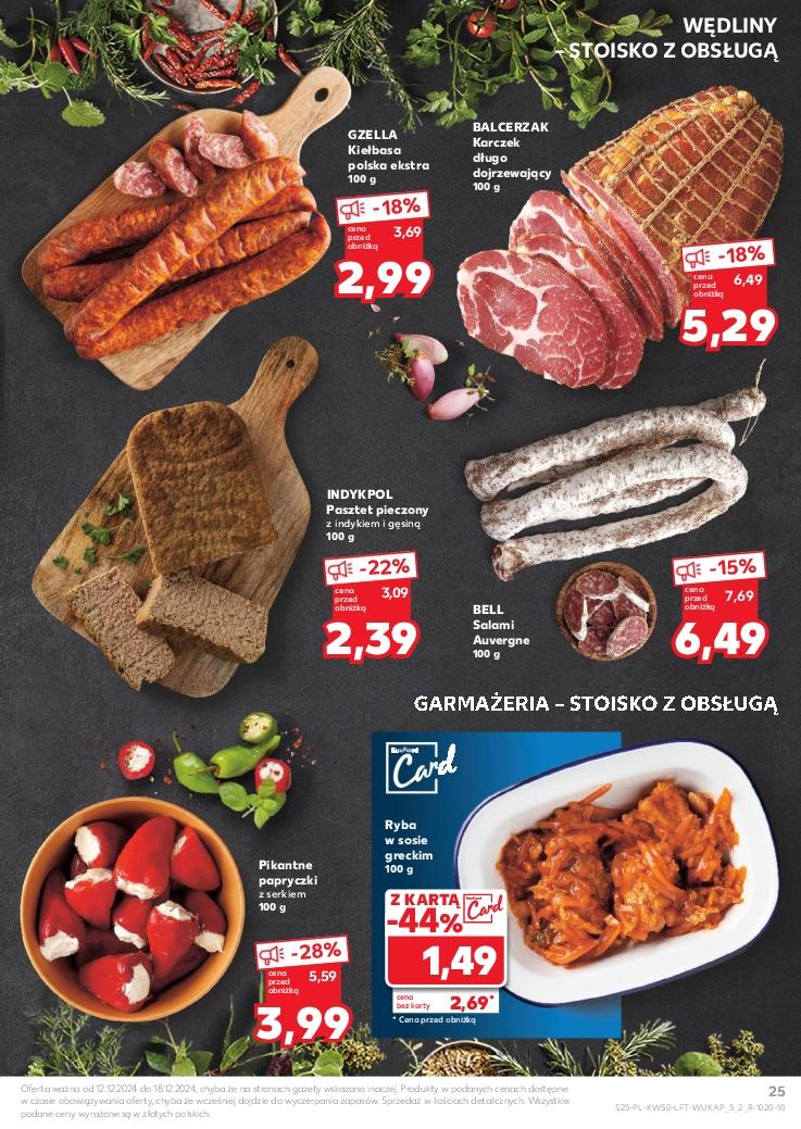 Gazetka promocyjna Kaufland do 18/12/2024 str.25