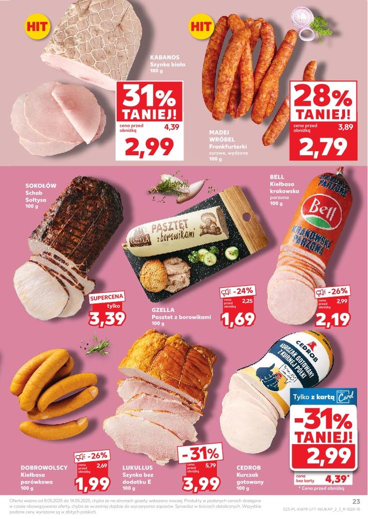 Gazetka promocyjna Kaufland do 14/05/2025 str.23