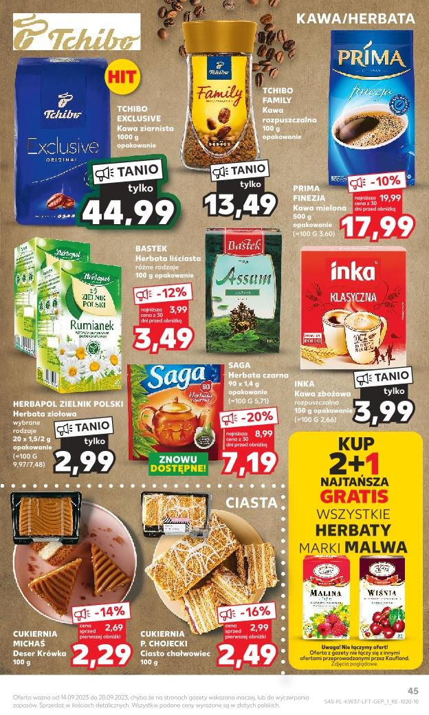 Gazetka promocyjna Kaufland do 20/09/2023 str.45