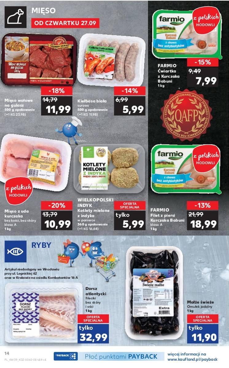 Gazetka promocyjna Kaufland do 03/10/2018 str.14