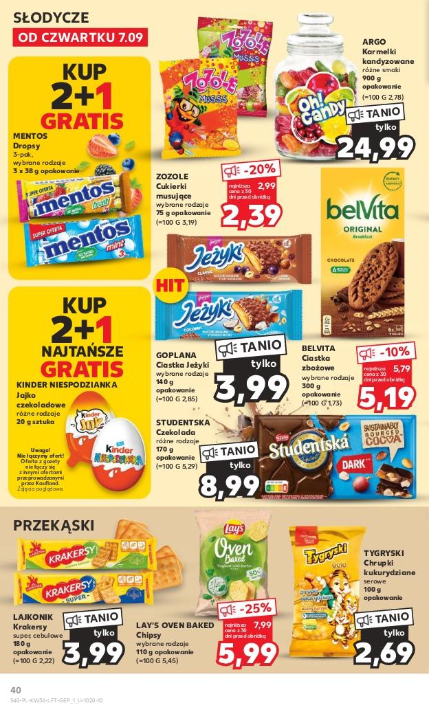 Gazetka promocyjna Kaufland do 13/09/2023 str.40