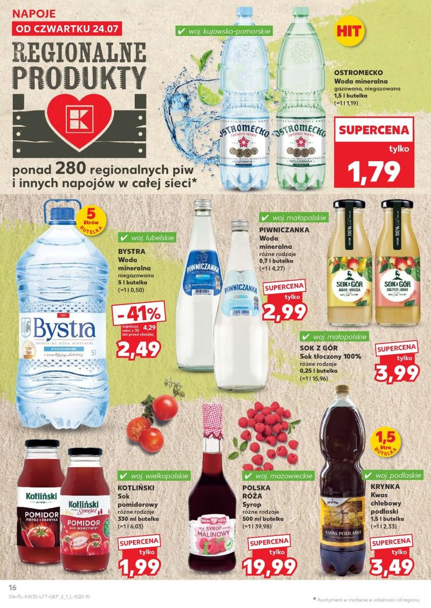 Gazetka promocyjna Kaufland do 30/07/2025 str.16