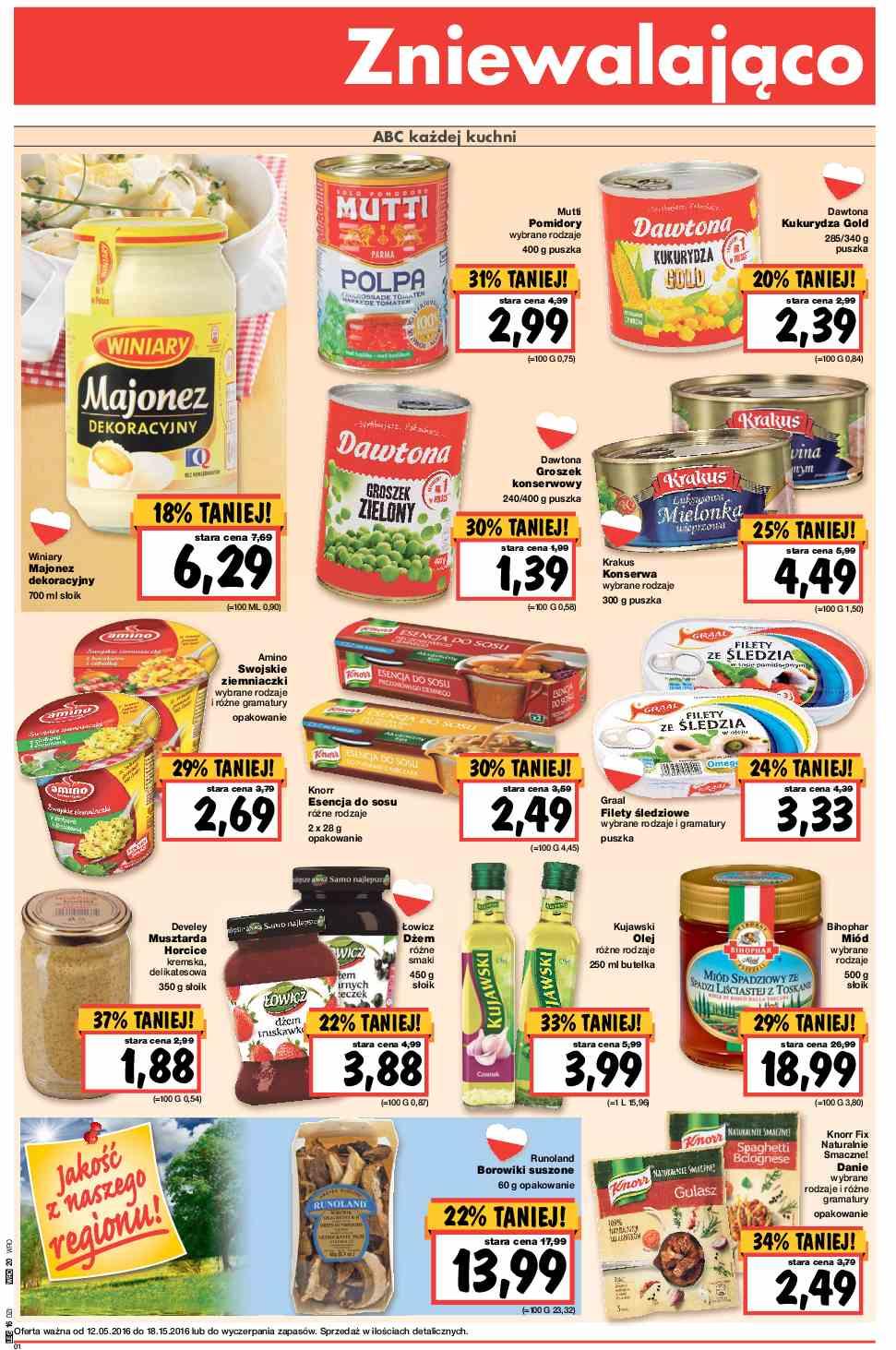 Gazetka promocyjna Kaufland do 18/05/2016 str.20