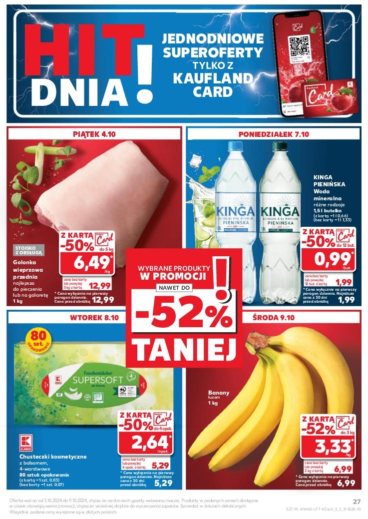 Gazetka promocyjna Kaufland do 09/10/2024 str.27