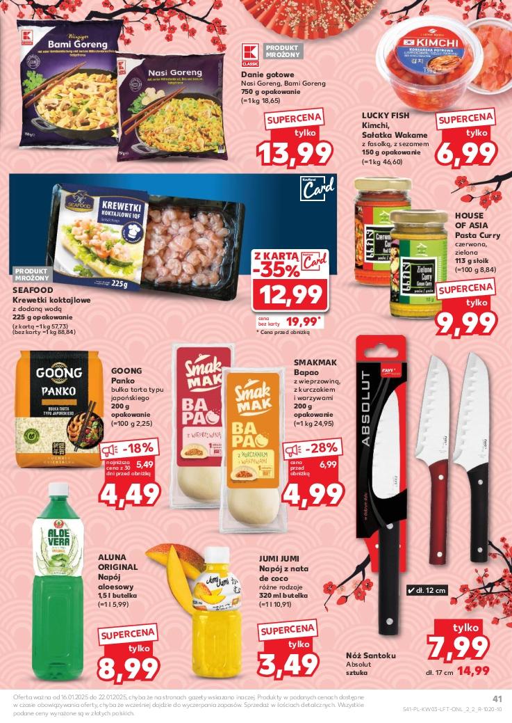 Gazetka promocyjna Kaufland do 22/01/2025 str.41