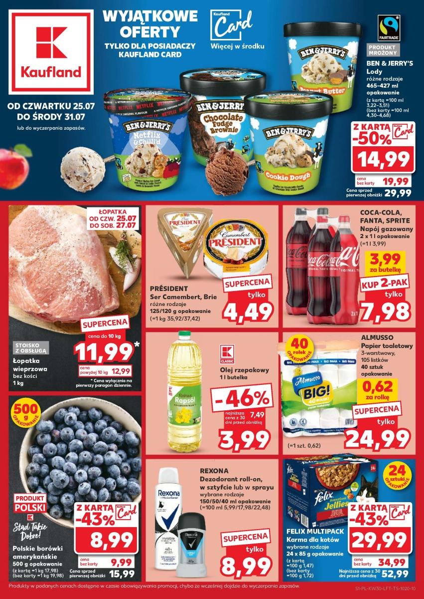 Gazetka promocyjna Kaufland do 31/07/2024 str.1