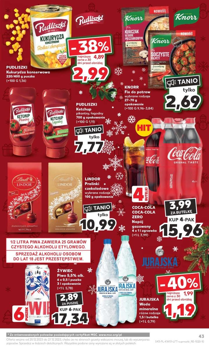 Gazetka promocyjna Kaufland do 27/12/2023 str.43