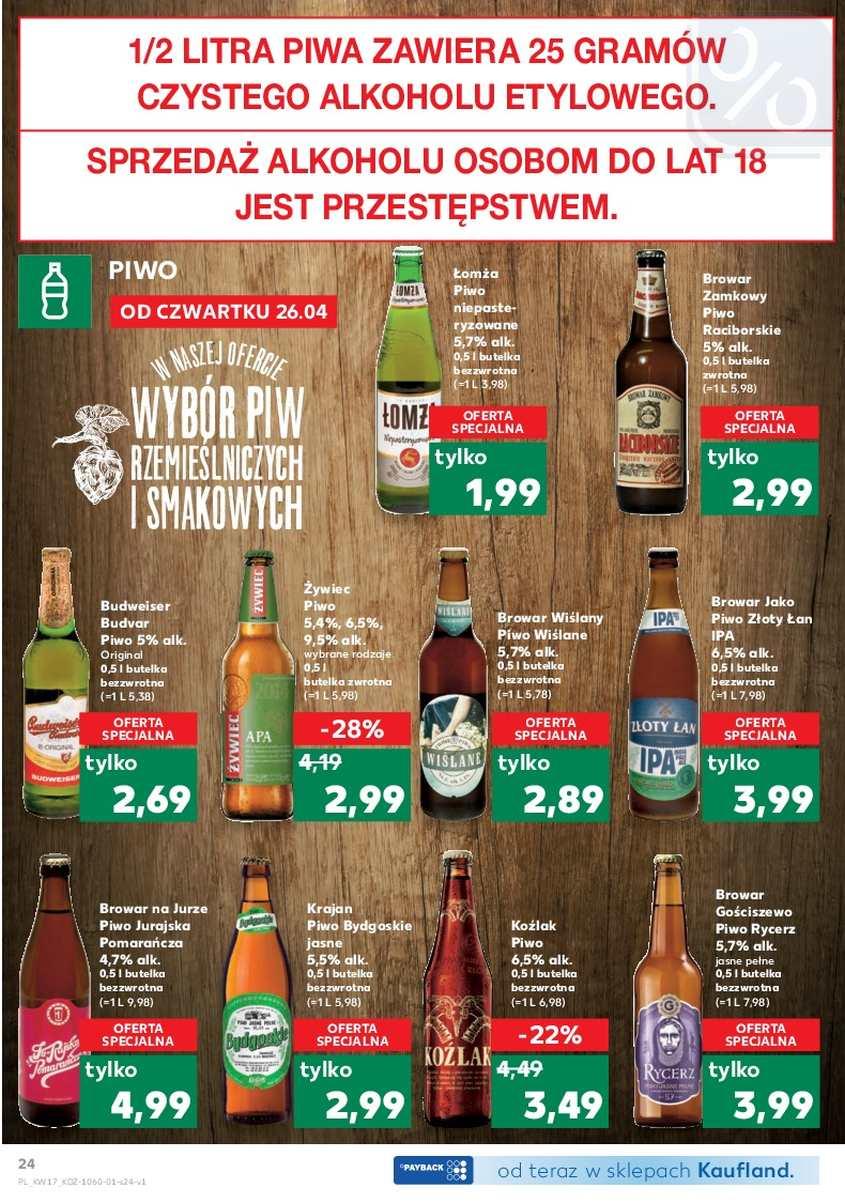 Gazetka promocyjna Kaufland do 02/05/2018 str.24