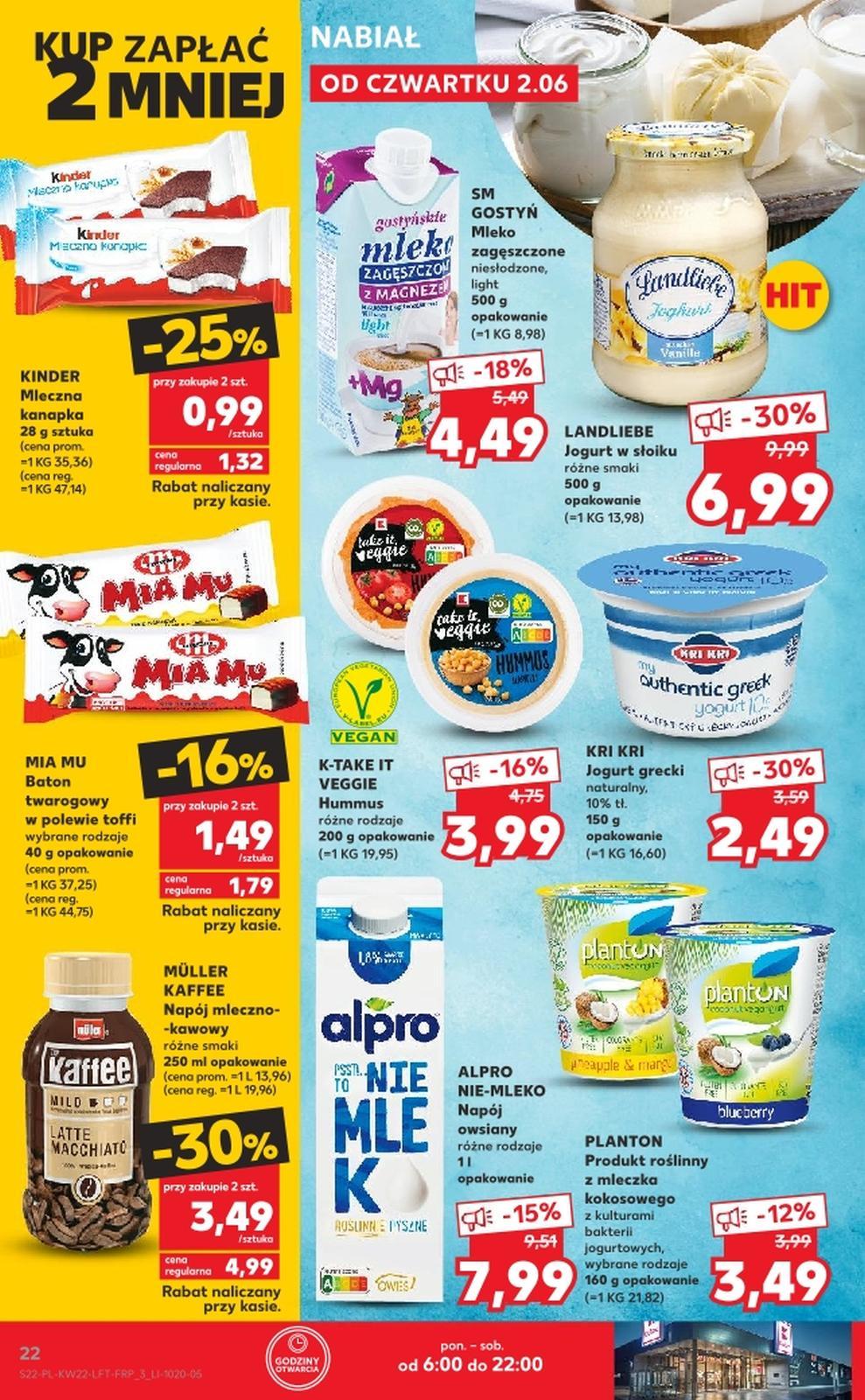 Gazetka promocyjna Kaufland do 08/06/2022 str.22