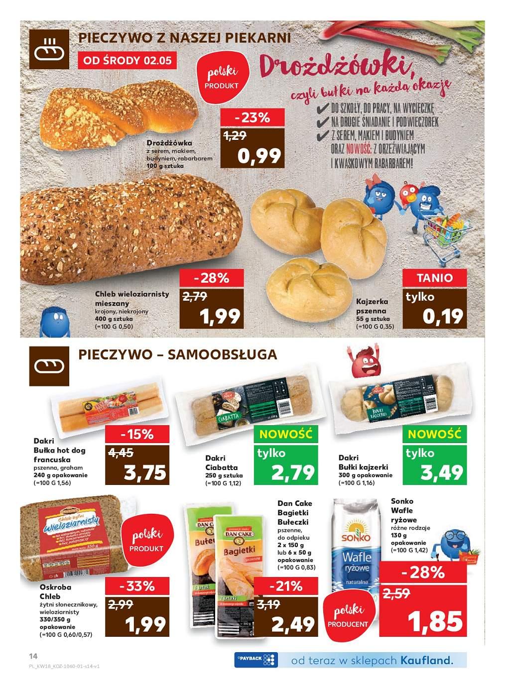 Gazetka promocyjna Kaufland do 09/05/2018 str.14