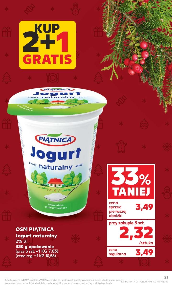 Gazetka promocyjna Kaufland do 29/11/2023 str.21