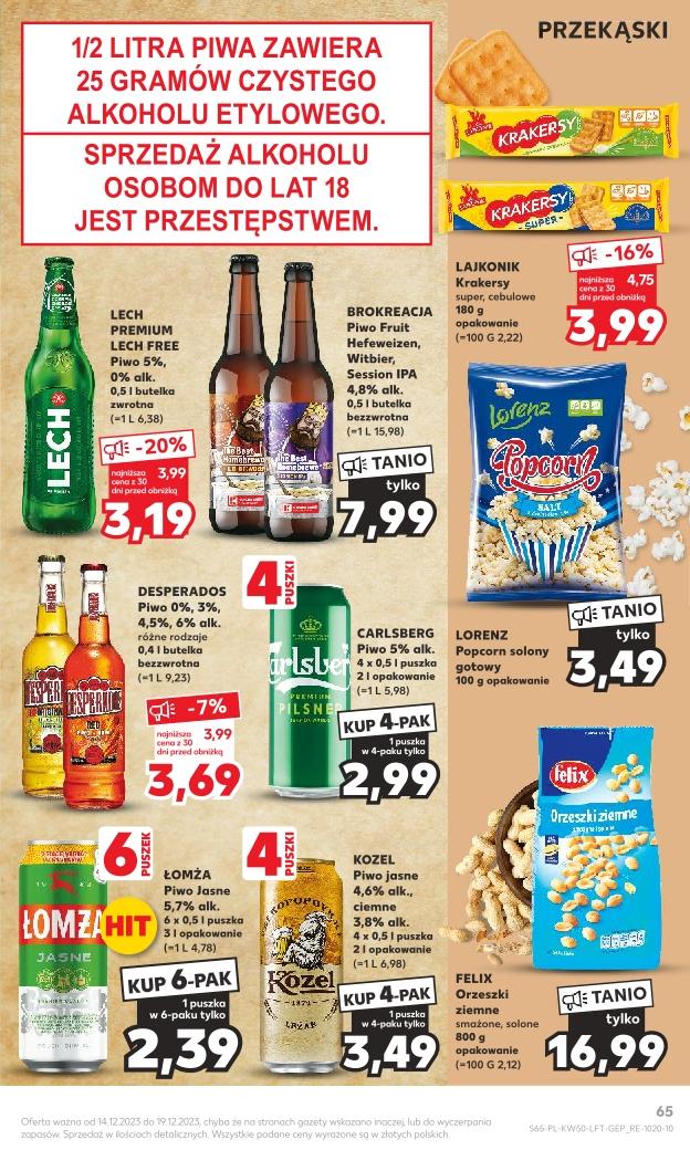 Gazetka promocyjna Kaufland do 19/12/2023 str.65