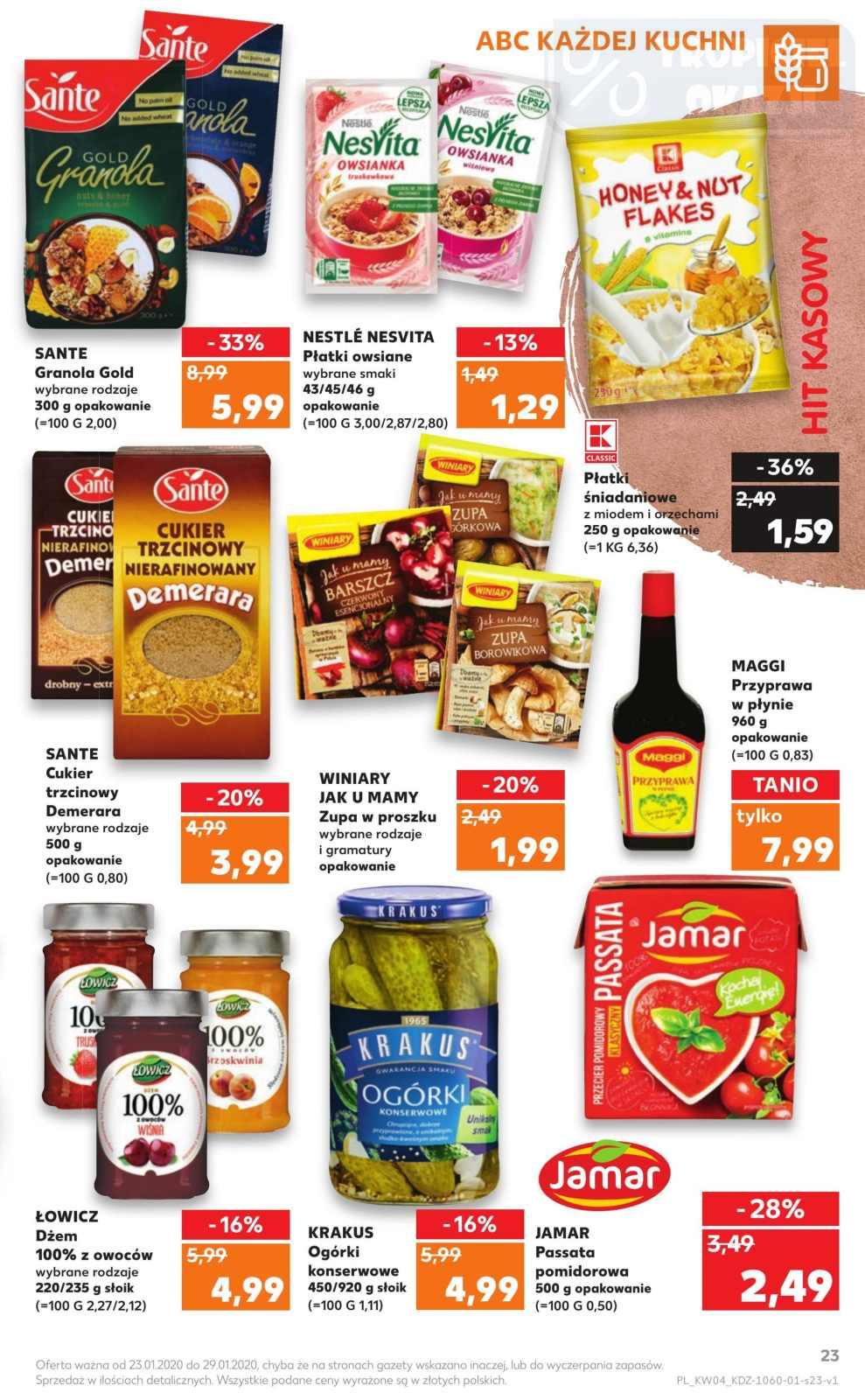 Gazetka promocyjna Kaufland do 29/01/2020 str.23