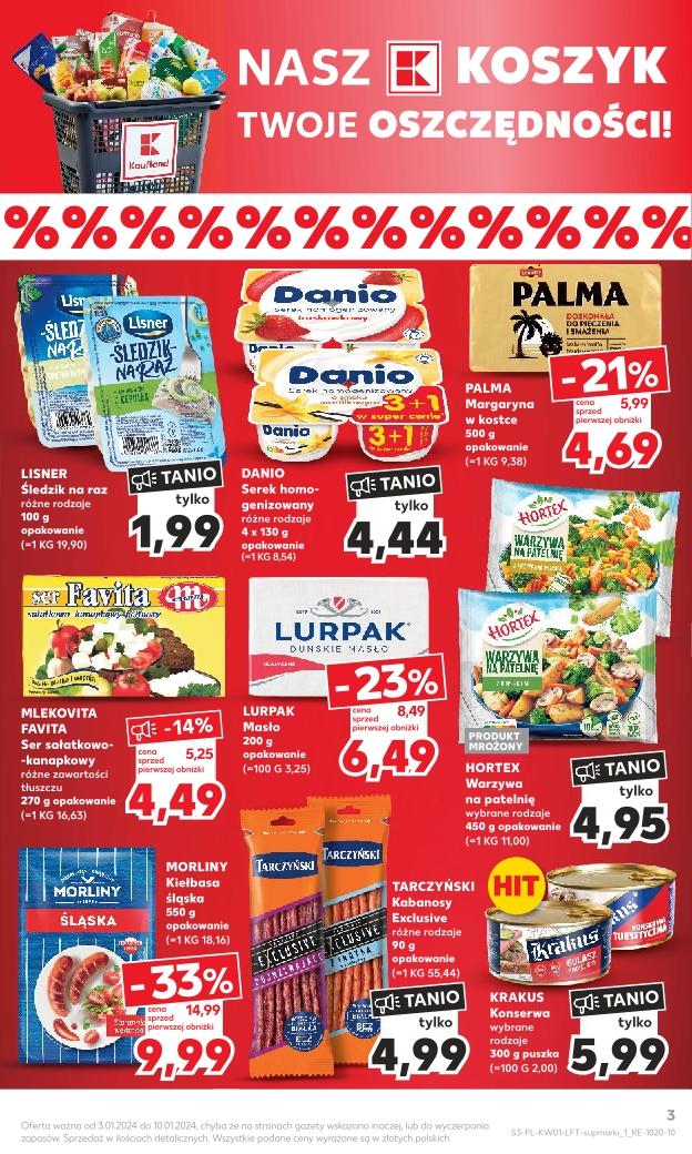 Gazetka promocyjna Kaufland do 10/01/2024 str.3