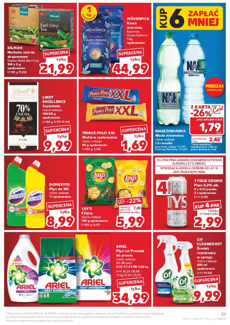 Gazetka promocyjna Kaufland do 22/01/2025 str.21