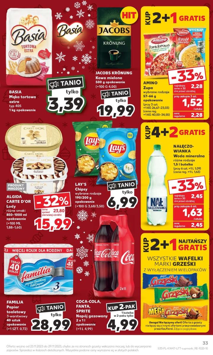 Gazetka promocyjna Kaufland do 29/11/2023 str.33