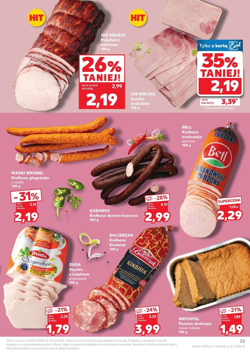 Gazetka promocyjna Kaufland do 30/07/2025 str.23